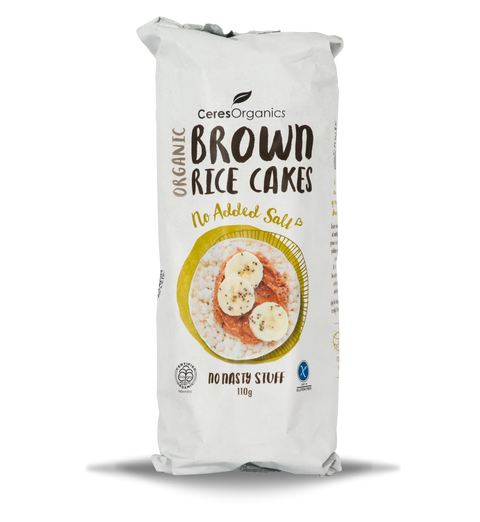 Brown Rice Cakes | No Added Salt