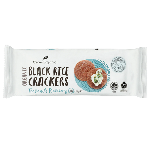 Black Rice Crackers | Original