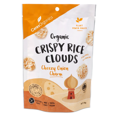 Crispy Rice Clouds | Cheezy Onion Charm