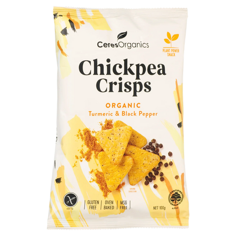Chickpea Crisps | Turmeric & Black Pepper
