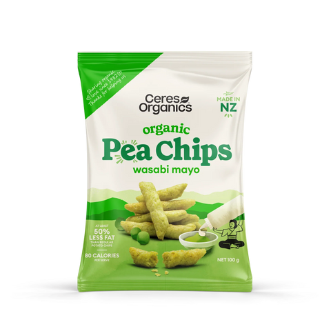 Pea Chips | Wasabi Mayo