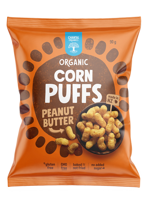 Corn Puffs | Peanut Butter