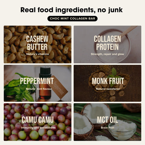 Collagen Protein Bar | Choc Mint