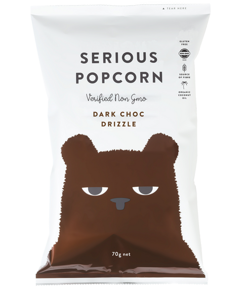 Popcorn | Dark Chocolate Drizzle