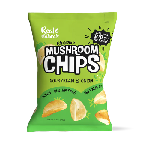Shiitake Mushroom Chips | Sour Cream & Onion