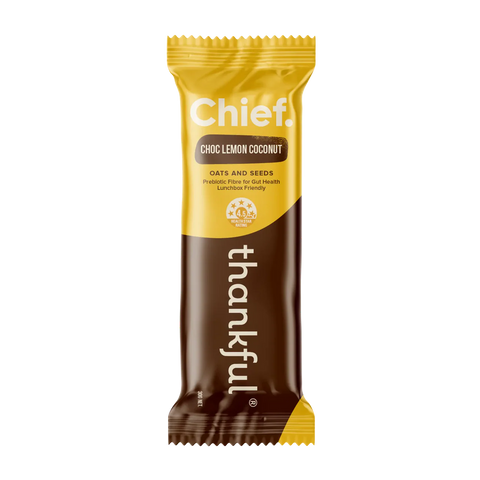 Thankful Bar | Choc Lemon Coconut