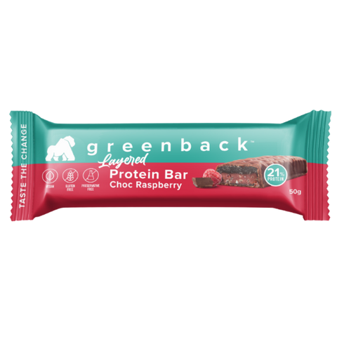 Layered Protein Bar | Choc Raspberry