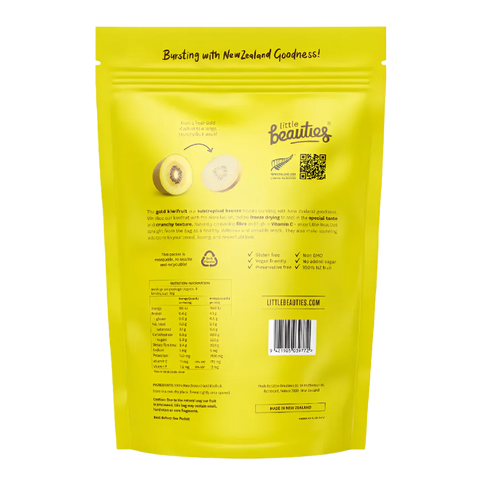 Freeze-Dried Fruit | Crunchy Gold Kiwifruit Slices