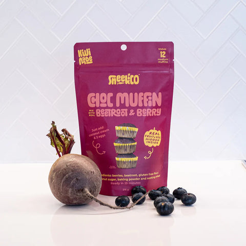 DIY Choc Muffin Mix With Real Beetroot And Berries