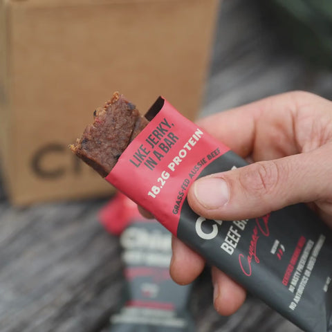 Organic Beef Bars | Cayenne Chilli