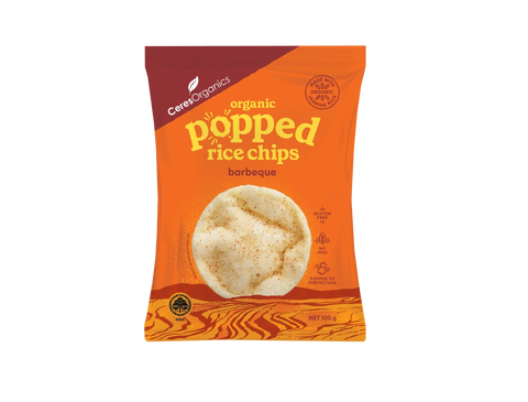 Popped Rice Chips | Barbeque