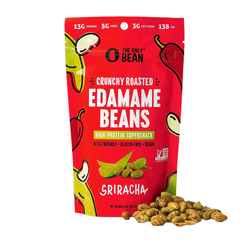 Crunchy Roasted Edamame Beans | Sriracha