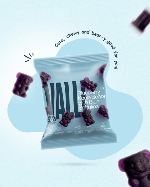 Gummies | Blueberry Spirulina Koala Bears
