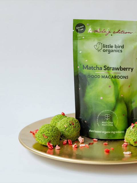 Macaroons | Matcha Strawberry