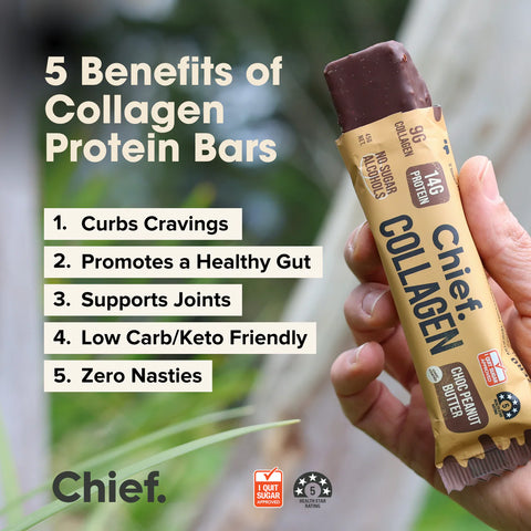 Collagen Protein Bar | Choc Peanut Butter