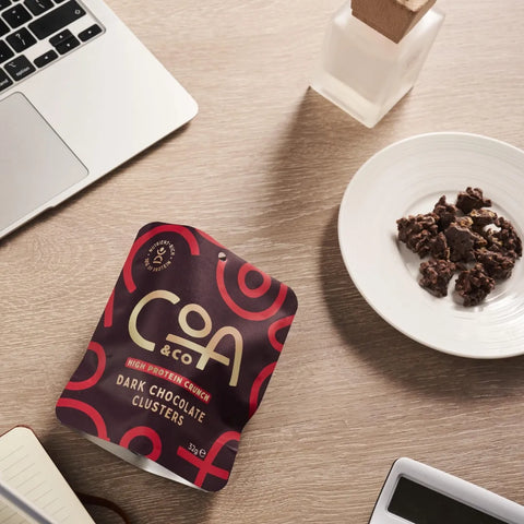 Chocolate Protein Clusters | Dark Chocolate
