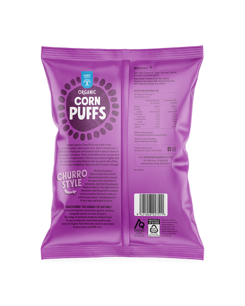 Corn Puffs | Churro Style