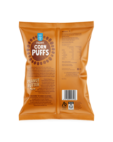 Corn Puffs | Peanut Butter