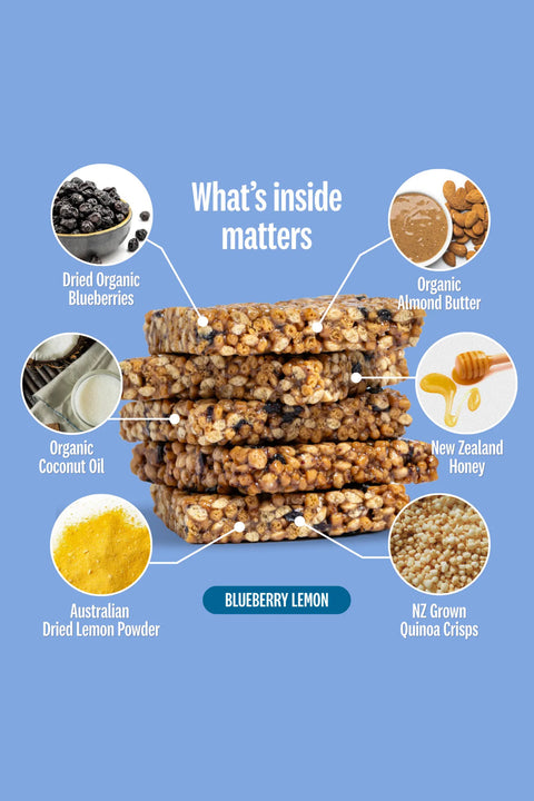 Protein Crisp Nutrition Bar | Blueberry Lemon