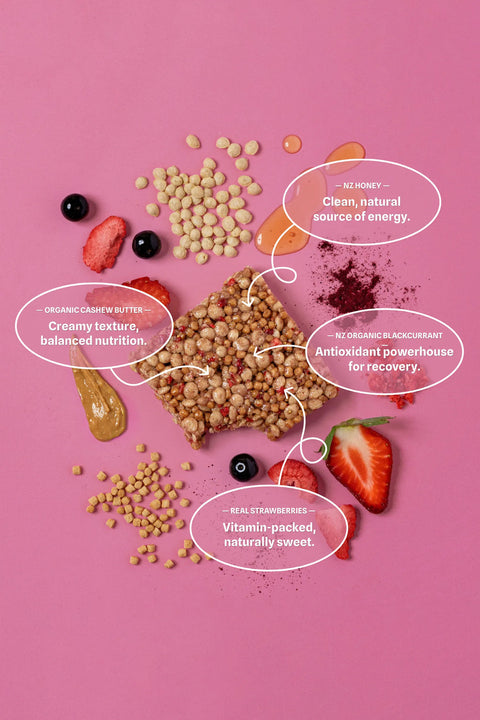 Protein Crisp Nutrition Bar | Strawberry Blackcurrant