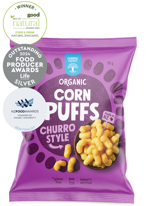 Corn Puffs | Churro Style