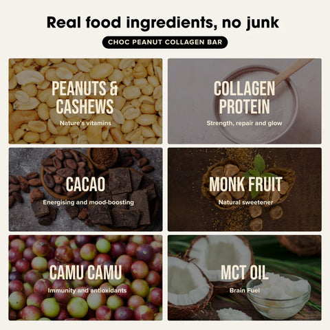 Collagen Protein Bar | Choc Peanut Butter