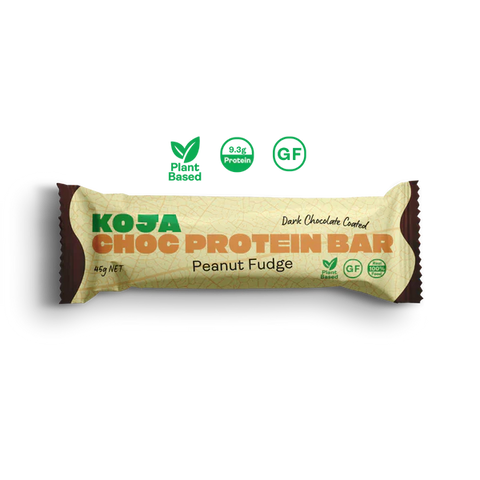 Choc Protein Bar | Peanut Fudge