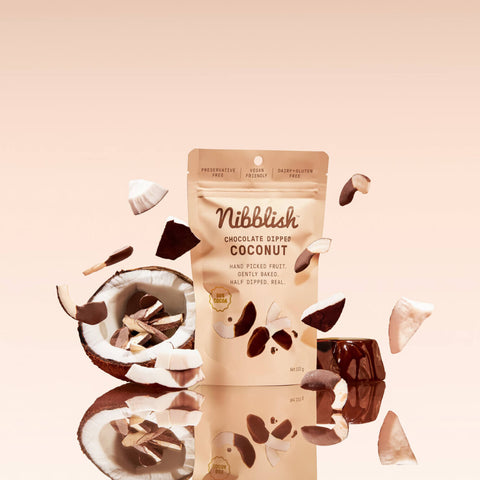 Gently Baked Fruit | Coconut - Chocolate Dipped