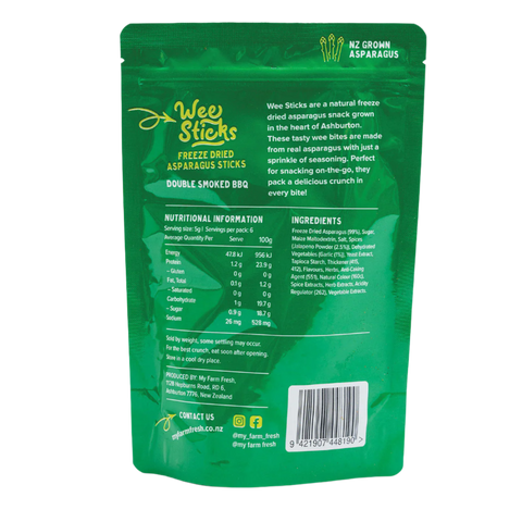 Freeze Dried Asparagus | Double Smoked BBQ