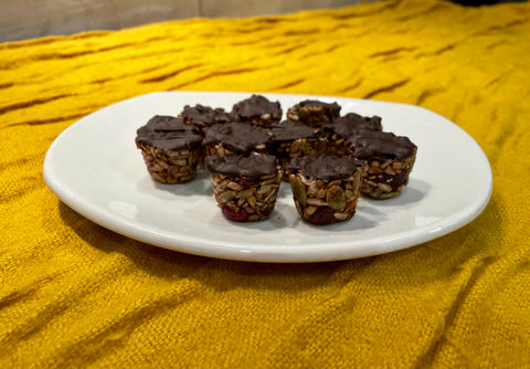 Seed Bites | Cranberry & Orange - Chocolate Coated