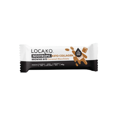 Collagen Brownie Bar | Nootropic Caramel Macchiato