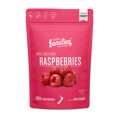 Freeze-Dried Fruit | Crunchy Whole Raspberries