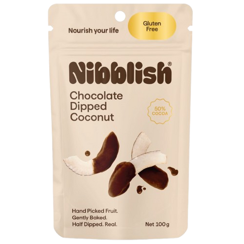 Gently Baked Fruit | Coconut - Chocolate Dipped
