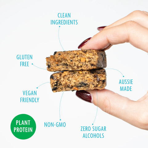 Protein Slice | Cookies No Cream Blondie