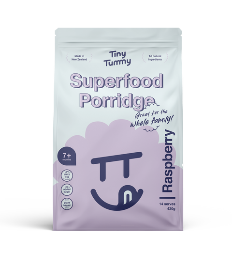 DIY Superfood Porridge Mix | Raspberry