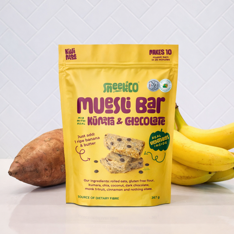 DIY Muesli Bar Mix with Real Kumara & Chocolate