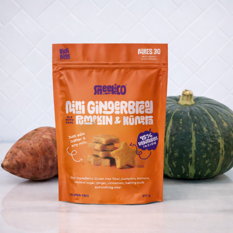 DIY Gingerbread Mix with Real Pumpkin and Kumara