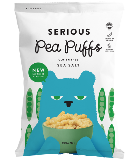 Pea Puffs | Sea Salt