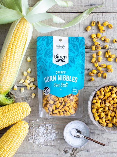 Crispy Corn Nibbles | Sea Salt