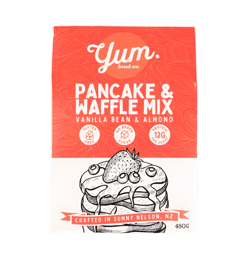 DIY Pancake + Waffle Mix | Vanilla Bean & Almond