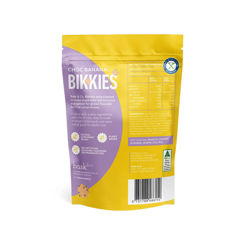 Bikkies | Choc Banana