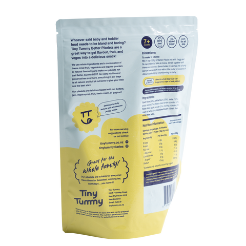 DIY Pikelets Mix | Lemon + Poppyseed