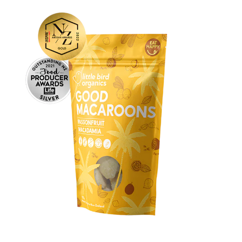 Macaroon | Passionfruit & Macadamia